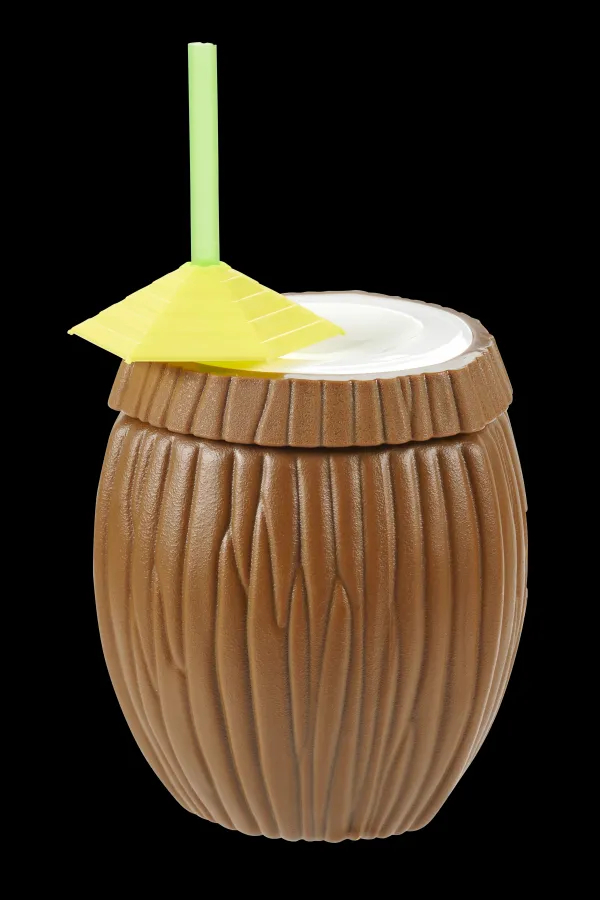 Coconut Caneca Branco, Castanho, Amarelo, Verde>CASA Flash Sale