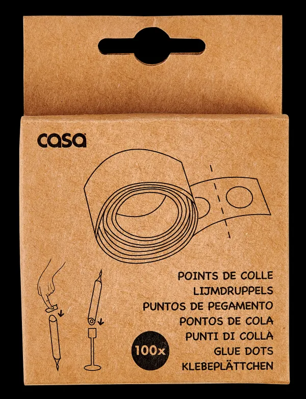 Dot Pastilhas Adesivas Para Velas Branco>CASA Flash Sale