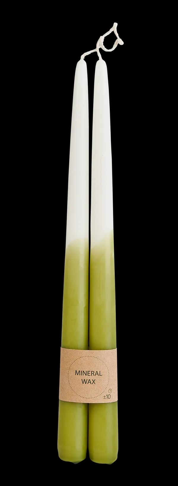 Duo Velas Conjunto De 2 Verde, Creme,>CASA Best