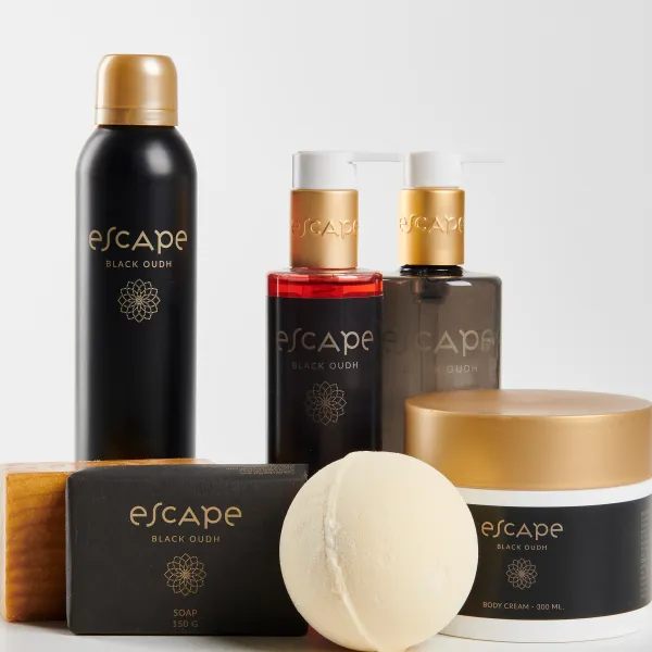 Escape Black Oudh Gel De Duche Em Frasco>CASA Store