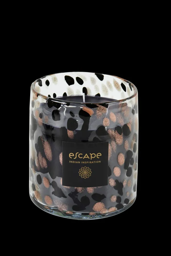 Escape Indian Inspiration Vela Perfumada Preto, Acobreado,>CASA Fashion