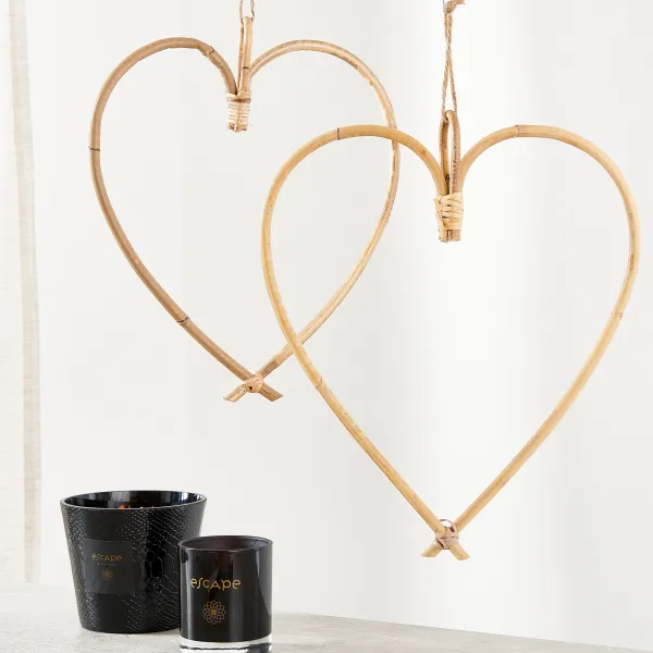 Heart Decora O Para Pendurar Natural>CASA Discount