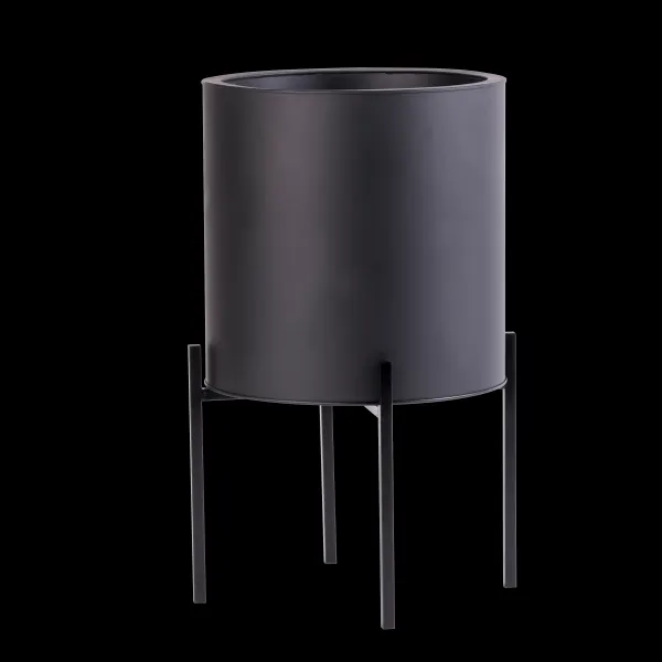 Lounge Vaso De Jardim Preto>CASA Best