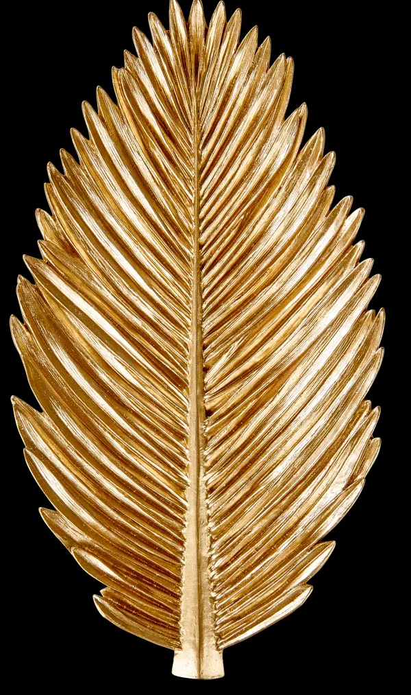 Palm Folha Decorativa Dourado>CASA Online