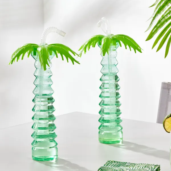 Palmtree Caneca Com Palha Verde>CASA Clearance