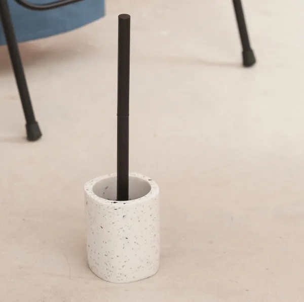 Terrazzo Escova Sanita Em Suporte Branco>CASA Hot